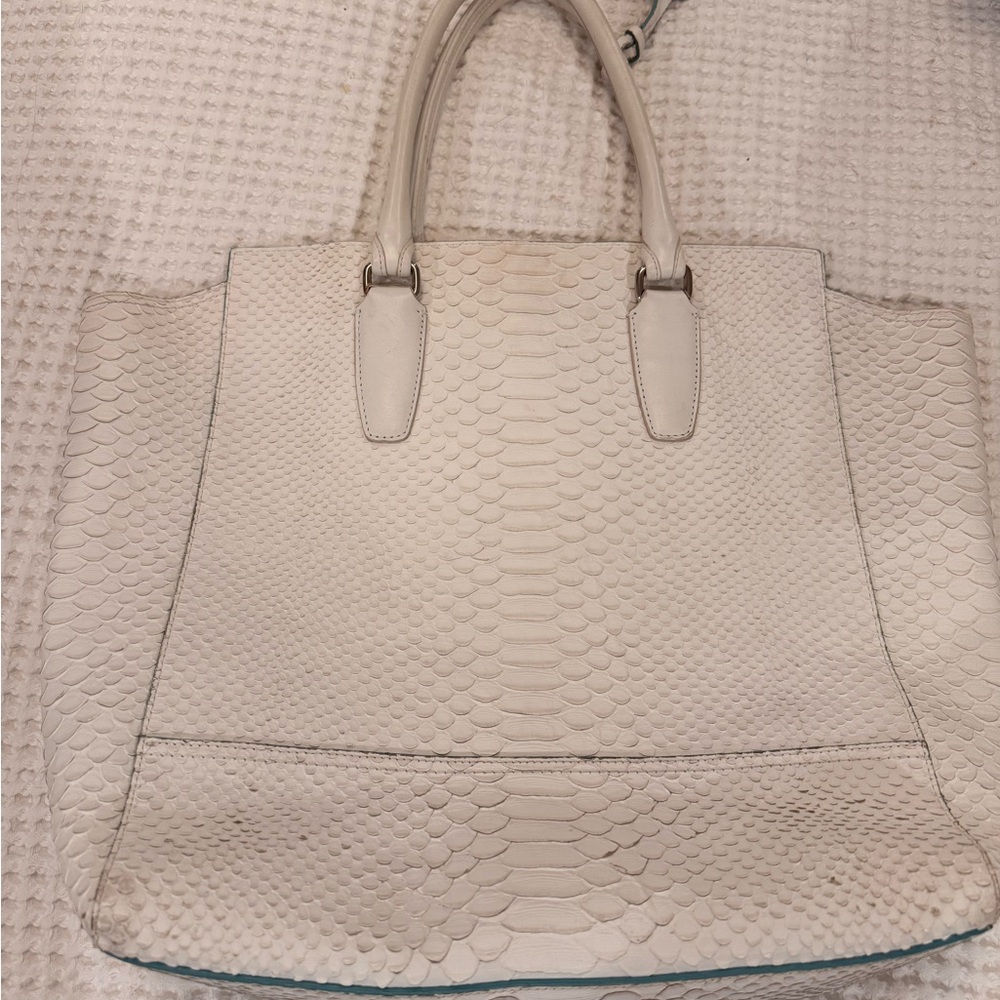 Coach Legacy Python Tote - Picture 2 of 3